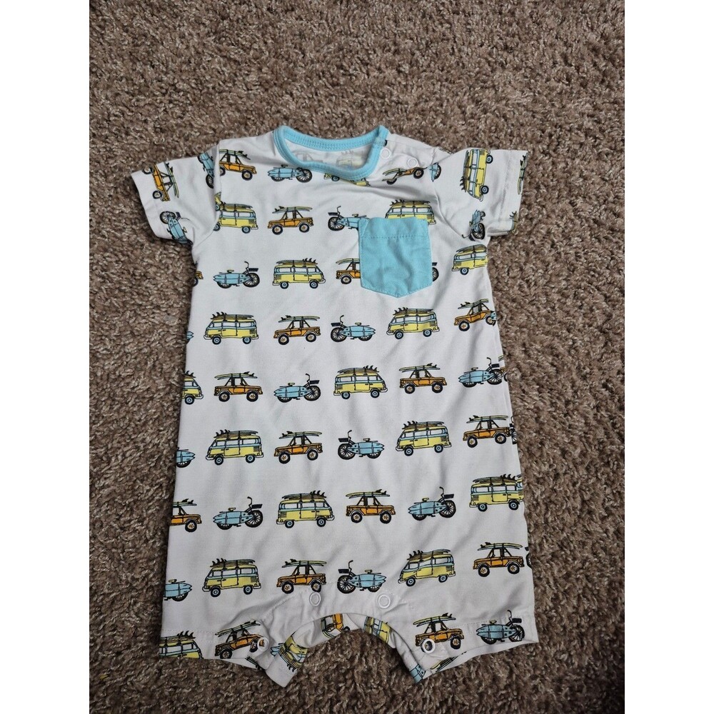 Cocomoon bamboo shorts vehicles size 12-18 months